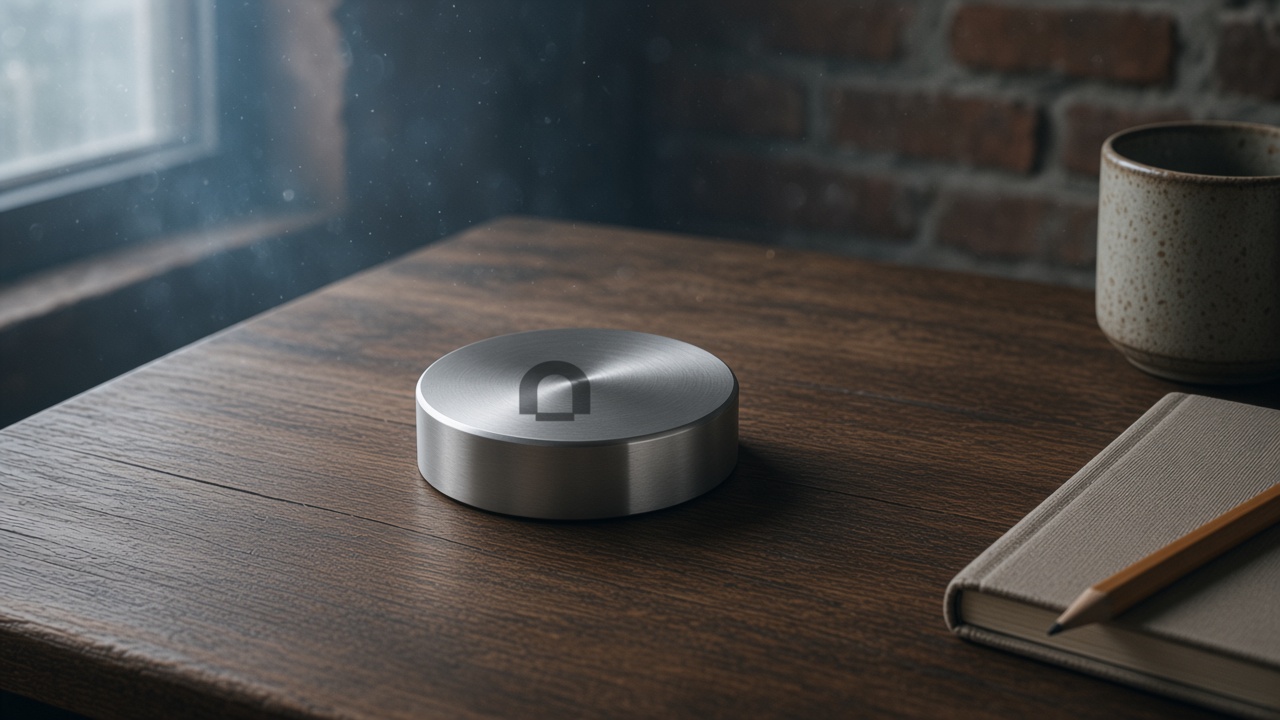 Tunnelvision Beacon on a desk