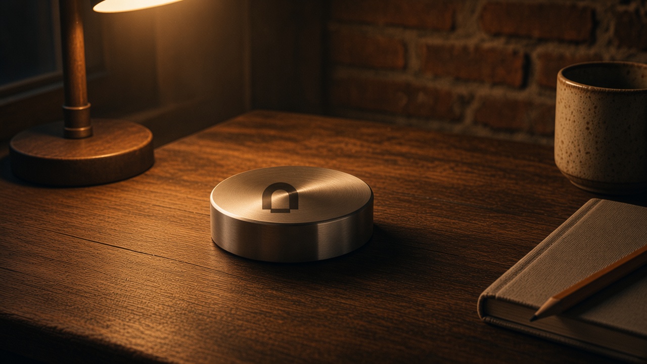 Tunnelvision Beacon on a table